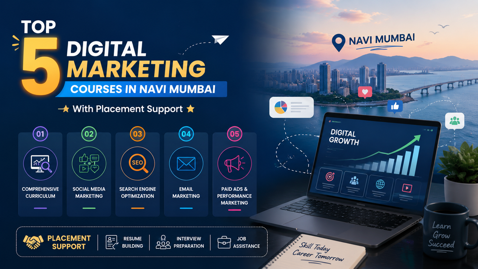 Best Digital Marketing Courses in Navi Mumbai with Placement